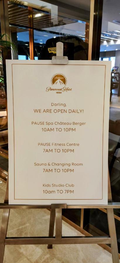 דובאי Paramount Hotel Midtown Flat With Burj Khalifa View מראה חיצוני תמונה