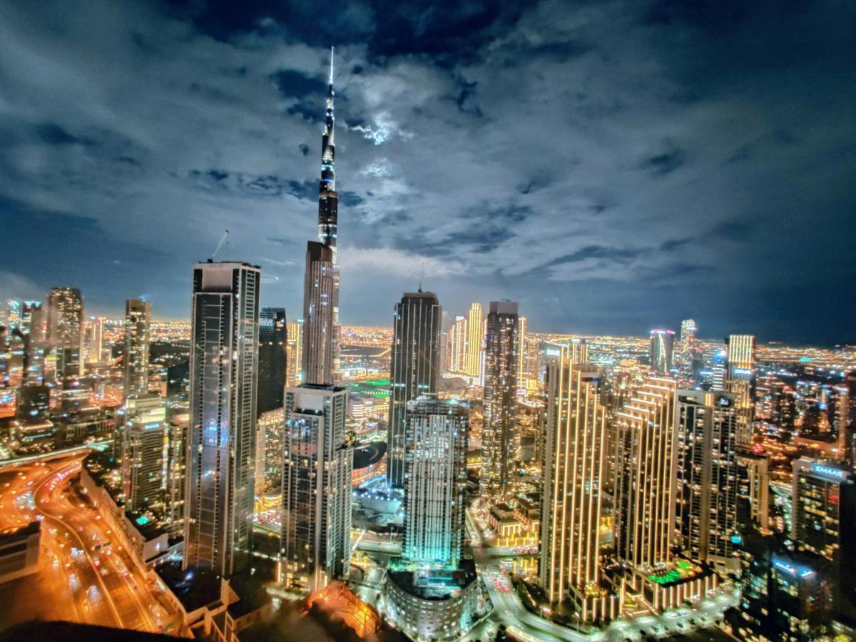 דובאי Paramount Hotel Midtown Flat With Burj Khalifa View מראה חיצוני תמונה